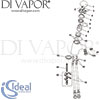 Ideal Standard Halo Basin Mixer Bathroom Tap Spare Parts